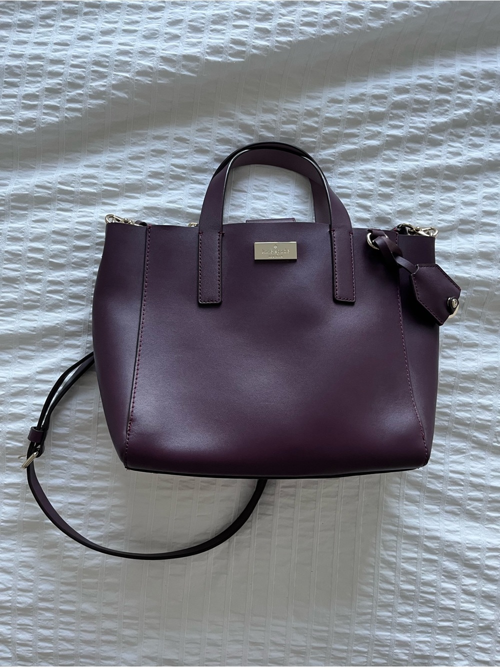 Kate Spade New York Mini Nelle in Deep Plum